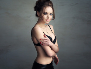 Картинка девушка девушки -unsort+ брюнетки темноволосые модель polina bodrova