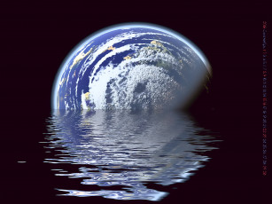 Картинка календари фэнтези планета водоем