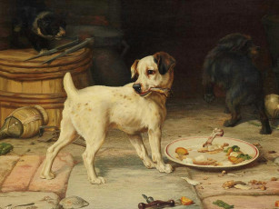 Картинка рисованные william henry hamilton trood косточка для собаки