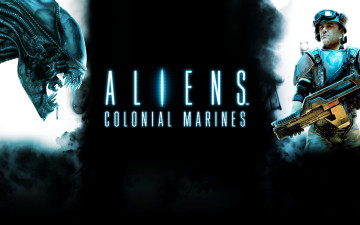 обоя aliens, colonial, marines, видео, игры, компьютерная, игра