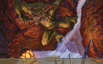 Картинка видео игры magic the gathering worldwake goblin bushwhacker