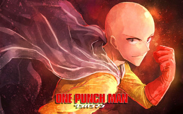 Картинка аниме one+punch+man saitama