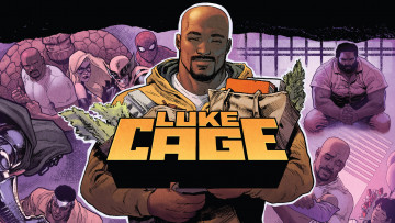 Картинка рисованное комиксы luke cage