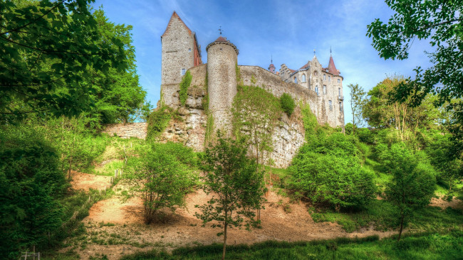 Обои картинки фото onoz castle, города, замки бельгии, замок
