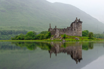 Картинка kilchurn+castle +scotland города замки+англии scotland kilchurn castle