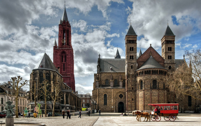 Обои картинки фото maastricht,  netherlands, города, - улицы,  площади,  набережные, netherlands
