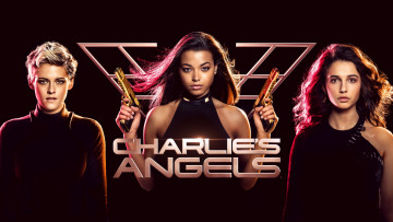 обоя charlie`s angels , 2019, кино фильмы, кристен, стюарт, комедия, боевик, ангелы, чарли, постер, элла, балинска, наоми, скотт