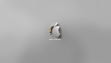 Картинка компьютеры apple яблоко лев серый логотип