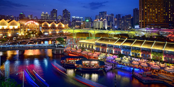 Картинка города сингапур hdr