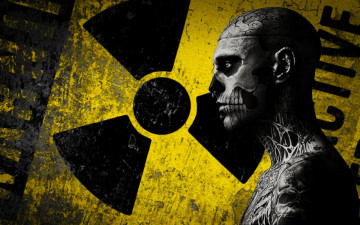 Картинка мужчины rick+genest татуировки знак парень rick genest радиация профиль