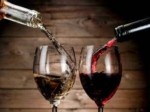 Картинка еда напитки +вино бокалы вино напиток алкоголь бутылки горлышко белое красное