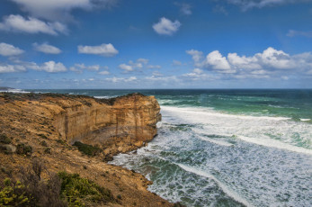 Картинка природа побережье пляж океан скалы