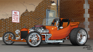 Картинка автомобили рисованные custom