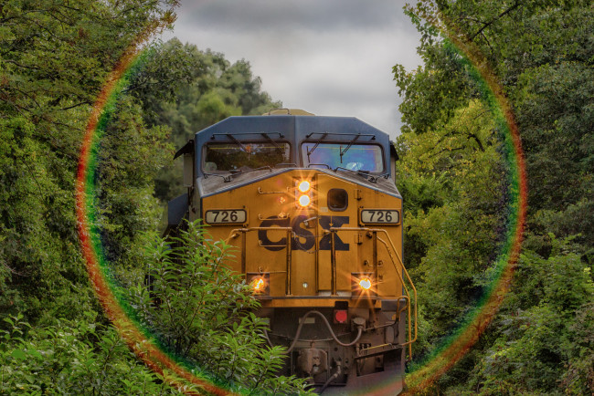 Обои картинки фото техника, поезда, локомотив, рельсы, дорога, состав, железная