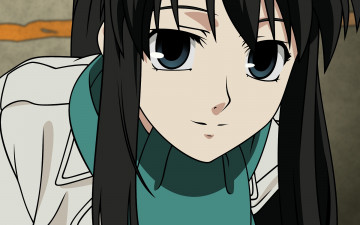 Картинка аниме kara+no+kyokai фон девушка взгляд