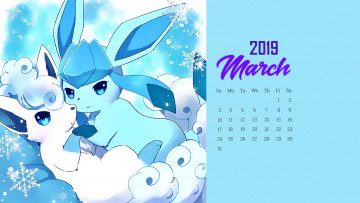 Картинка календари аниме животное существо