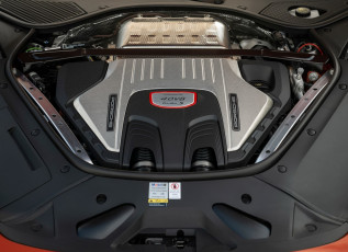 Картинка автомобили двигатели porsche panamera turbo s 2021 двигатель