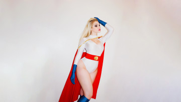 Картинка девушки -+креатив +косплей supergirl anna faith