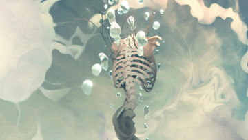 Картинка фэнтези нежить скелет