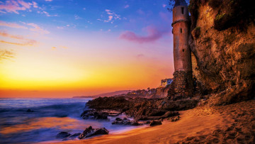 Картинка victoria+beach+lighthouse california города -+здания +дома victoria beach lighthouse
