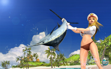 Картинка видео+игры grand+mer девушка рыба