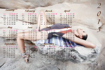 Картинка календари девушки купальник