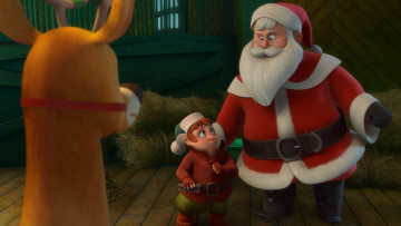 Картинка мультфильмы saving santa спасти санту