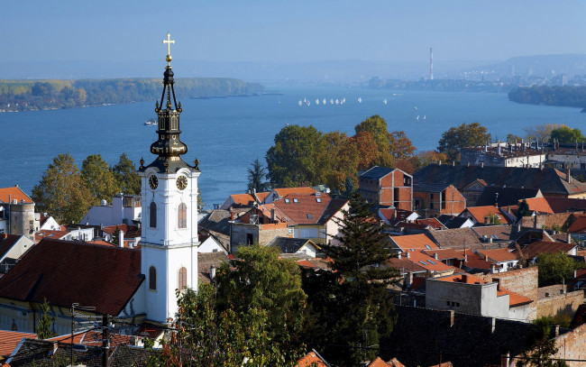 Обои картинки фото города, белград , сербия, панорама