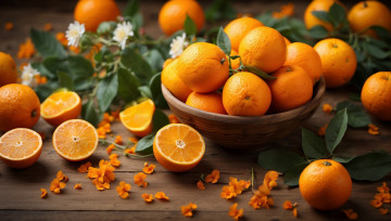 Картинка еда цитрусы апельсины