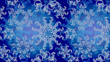 Картинка 3д графика fractal фракталы текстуры снежинки снег