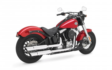Картинка мотоциклы harley-davidson slim softail 2012