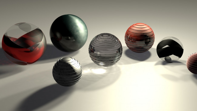 Обои картинки фото 3д графика, шары , balls, шары, цвета, фон