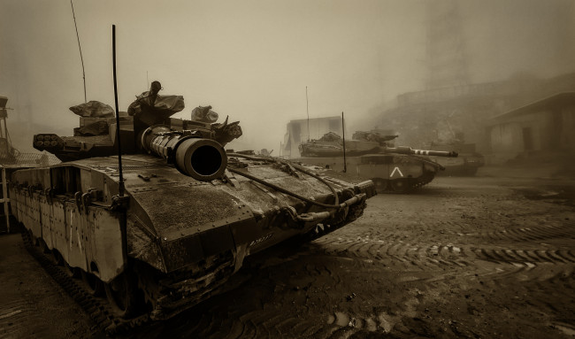Обои картинки фото техника, военная техника, merkava, основной, израиля, танк, боевой, меркава