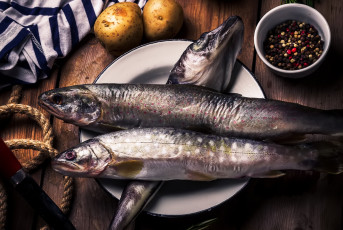 Картинка еда рыба +морепродукты +суши +роллы специи картофель сельдь