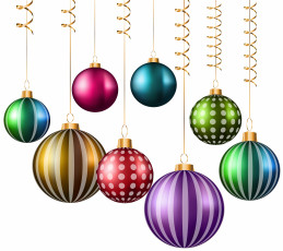 Картинка праздничные векторная+графика+ новый+год украшения шары праздник фон новый год