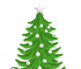 Картинка праздничные векторная+графика+ новый+год украшения праздник елка фон новый год