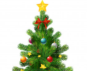 Картинка праздничные векторная+графика+ новый+год фон елка украшения новый год праздник