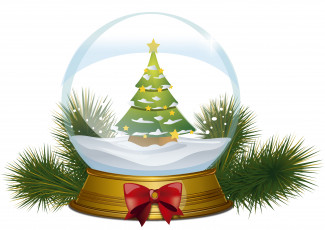Картинка праздничные векторная+графика+ новый+год шар украшения елка фон новый год праздник