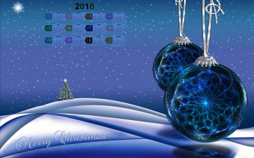 Картинка календари праздники +салюты елка шар 2018