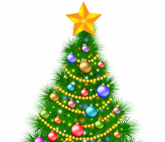 Обои картинки фото праздничные, векторная графика , новый год, фон, елка, украшения, праздник, новый, год