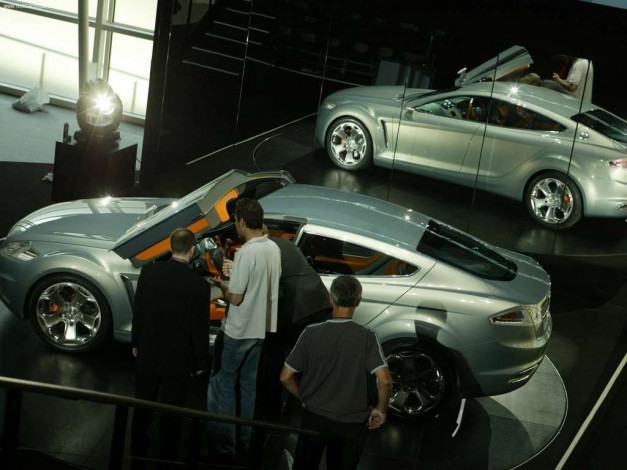 Обои картинки фото 2006, ford, iosis, concept, автомобили