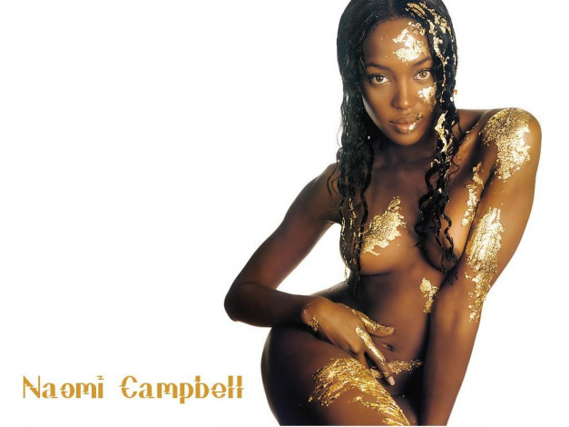 Обои картинки фото Naomi Campbell, девушки