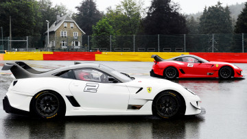 Картинка ferrari 599 gtb fiorano автомобили