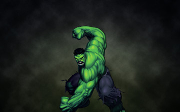 Картинка hulk рисованные комиксы комикс marvel халк