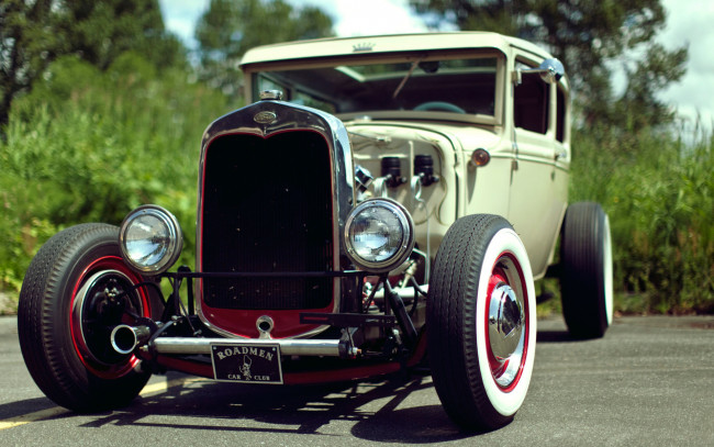 Обои картинки фото автомобили, custom classic car, classic, ford, a