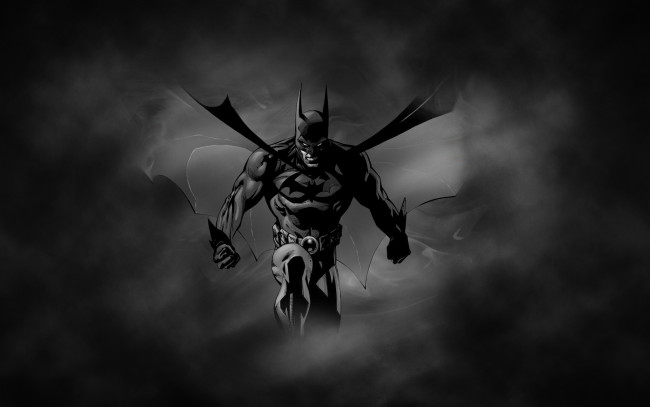 Обои картинки фото batman, рисованные, комиксы, бэтмен, темный, фон
