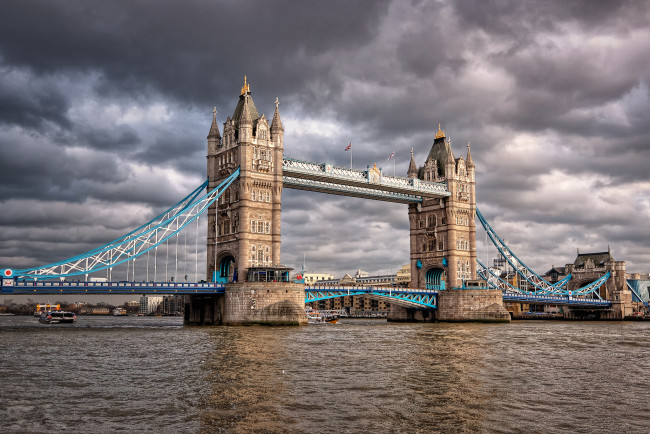 Обои картинки фото tower bridge,  london, города, лондон , великобритания, река, мост