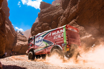 Картинка спорт авторалли трасса гонки скорость man tgs 480 rally truck 2014г