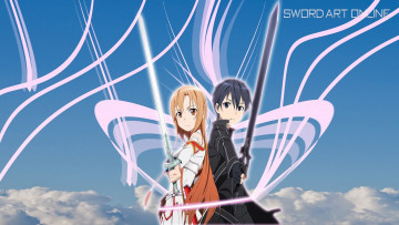 Картинка аниме sword+art+online девушка взгляд фон