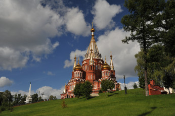 Картинка ижевск города -+православные+церкви +монастыри россия удмуртия храм собор